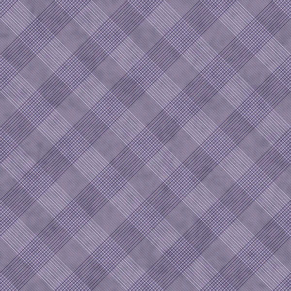 Purple Striped Gingham Tile Pattern Repeat Background — Stock Photo, Image