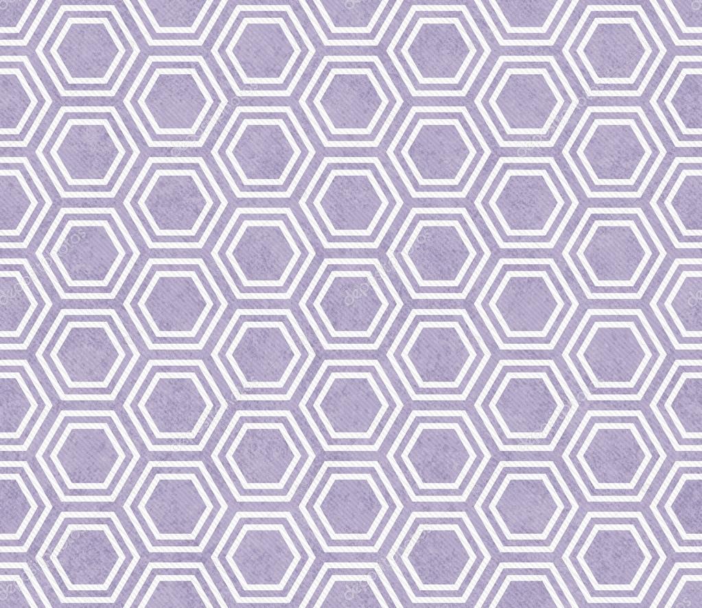 Purple And White Hexagon Tile Pattern Repeat Background Stock Purple And White Hexagon Tile Pattern Repeat Background Stock Photo