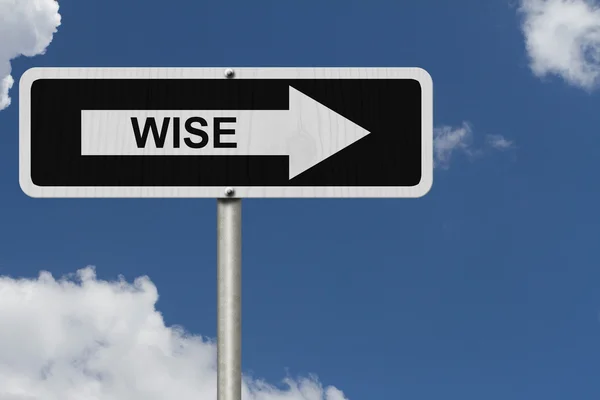 The way to being wise — Stock Photo, Image
