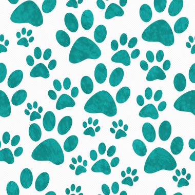 Deniz mavisi ve beyaz köpek pençe parmak döşeme deseni tekrar arka plan