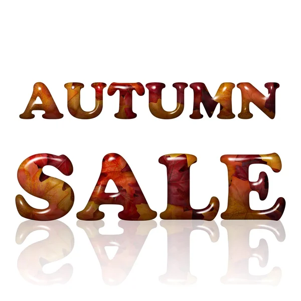 Autumn Sale — Stock Photo, Image