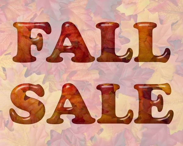 Fall Sale — Stock Photo, Image
