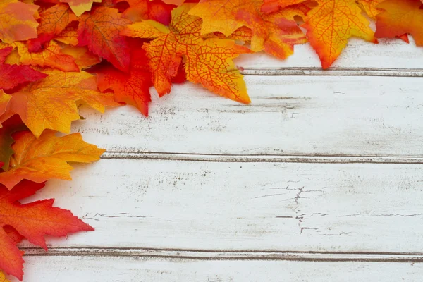 Autunno foglie cornice sfondo — Foto Stock