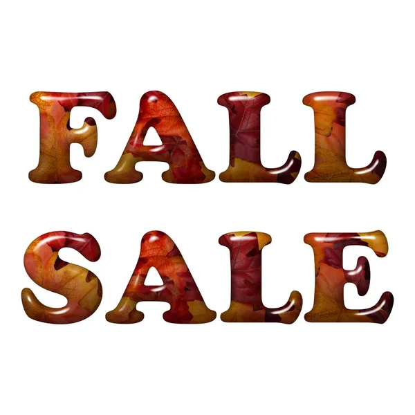 Fall Sale — Stock Photo, Image