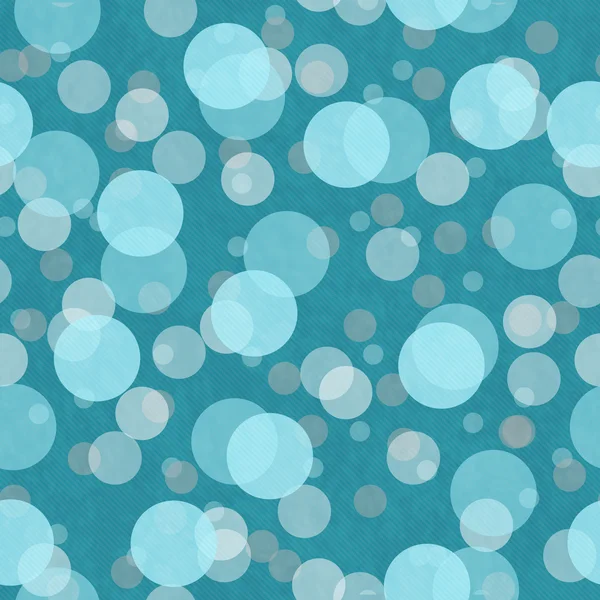 Teal e cinza transparente Polka Dot Tile padrão repetir Backgrou — Fotografia de Stock