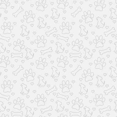 Gri köpek döşeme deseni tekrar arka planı