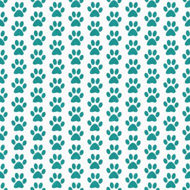 Deniz mavisi ve beyaz köpek pençe parmak döşeme deseni tekrar arka plan
