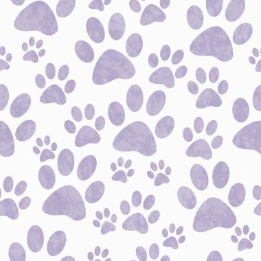 Mor ve beyaz köpek pençe parmak döşeme deseni tekrar arka planı