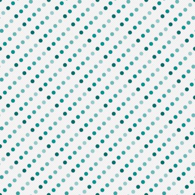 Yeşil renkli ve beyaz puantiyeli soyut tasarım döşeme Pat