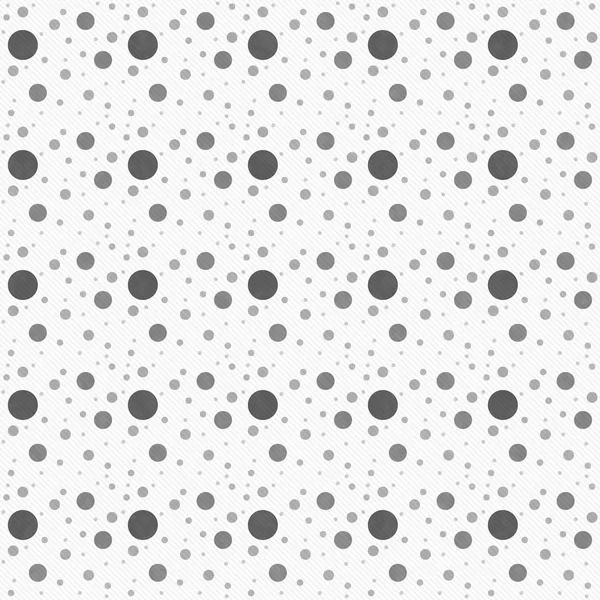 Blanco y gris lunares diseño abstracto patrón de azulejo repetir Ba — Foto de Stock