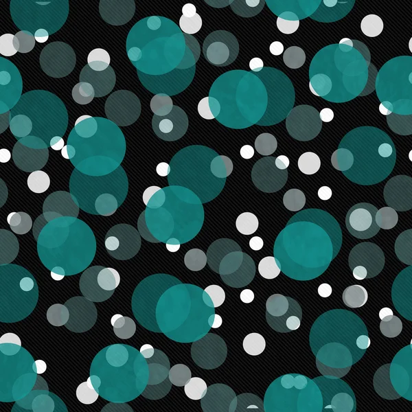 Green and Black Transparent Polka Dot Tile Pattern Repeat Backgr — ストック写真