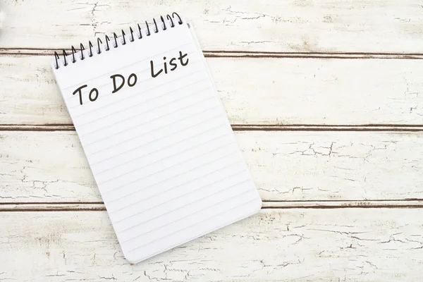 Writing Your To Do List — Stock Photo, Image