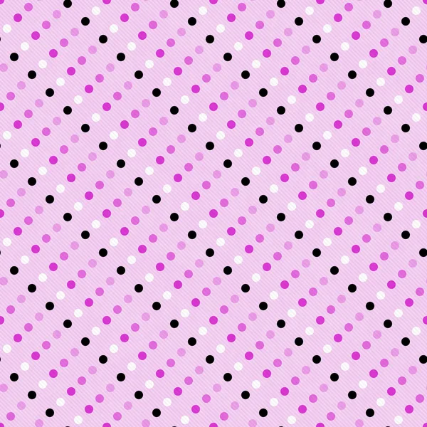 Pink Multicolored and White Polka Dot  Abstract Design Tile Patt — Stock Photo, Image