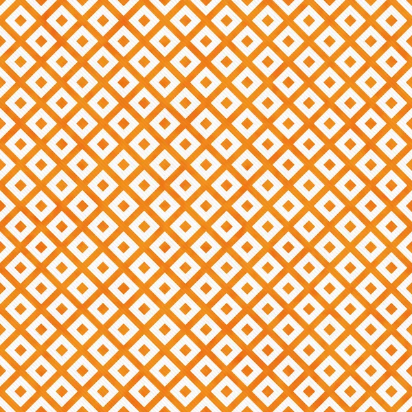 Carreaux diagonaux orange et blanc motif répétition Backgroun — Photo