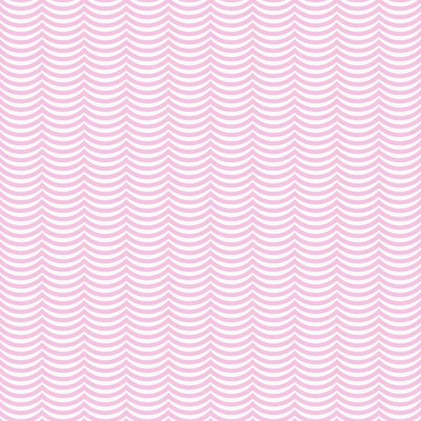 Pink and White Wavy Stripes Tile Pattern Repeat Background — Stock Photo, Image