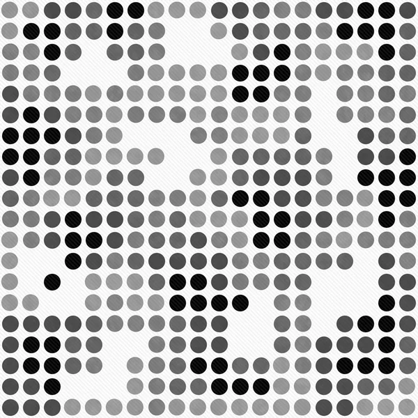 Gray and White Polka Dot Mosaic Projeto abstrato Telha Padrão Rep — Fotografia de Stock