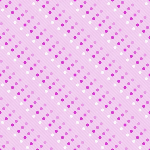 Pink Multicolored and White Polka Dot  Abstract Design Tile Patt — Stock Photo, Image