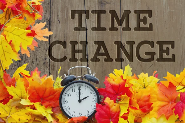 Fall Time Change — Stock Photo, Image
