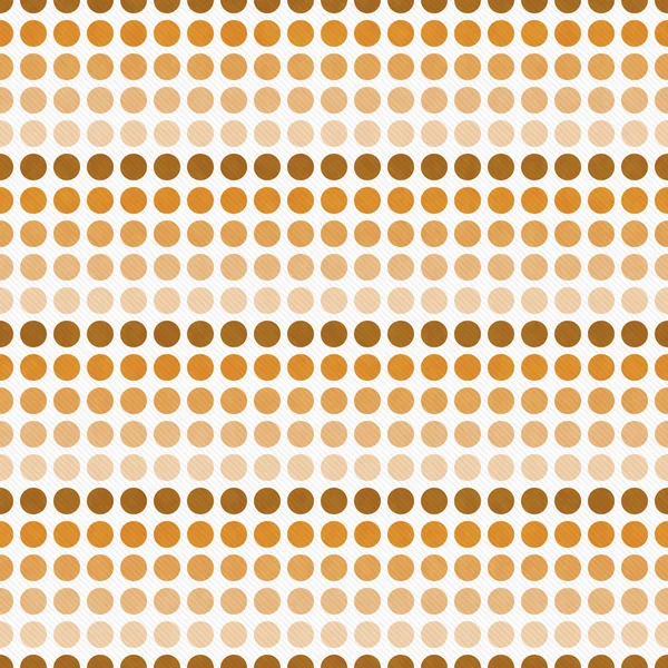 Pomarańczowy i biały Polka Dot streszczenie płytki wzór Repeat — Zdjęcie stockowe