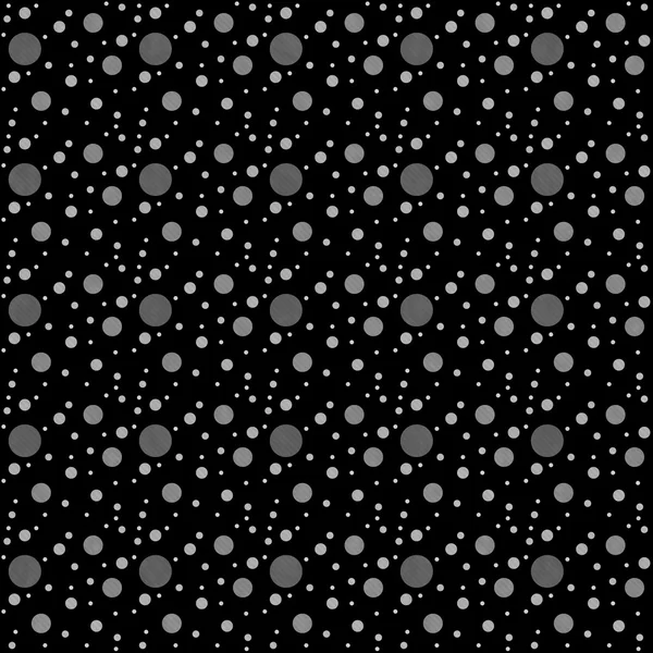 Nero e grigio Polka Dot astratto Design Tile Pattern Ripetere Ba — Foto Stock