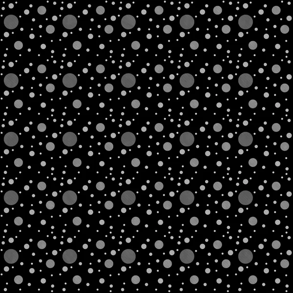 Black and Grey Polka Dot Абстрактний дизайн Плитка Візерунок Повторити Ba — стокове фото