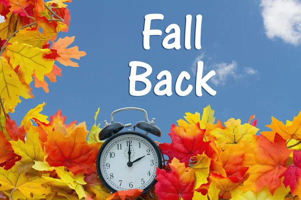 Fall Time Change — Stock Photo, Image