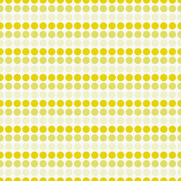 Gelbe und weiße Tupfen abstraktes Muster Fliesenmuster wiederholen — Stockfoto