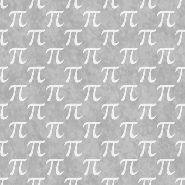Gray and White Pi Symbol Design Tile Pattern Repeat Background