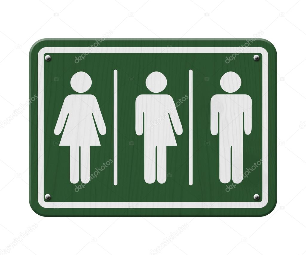 Green Transgender Sign