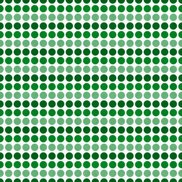 Groene en witte Polka Dot abstracte Design Tegel patroon Repeat B — Stockfoto