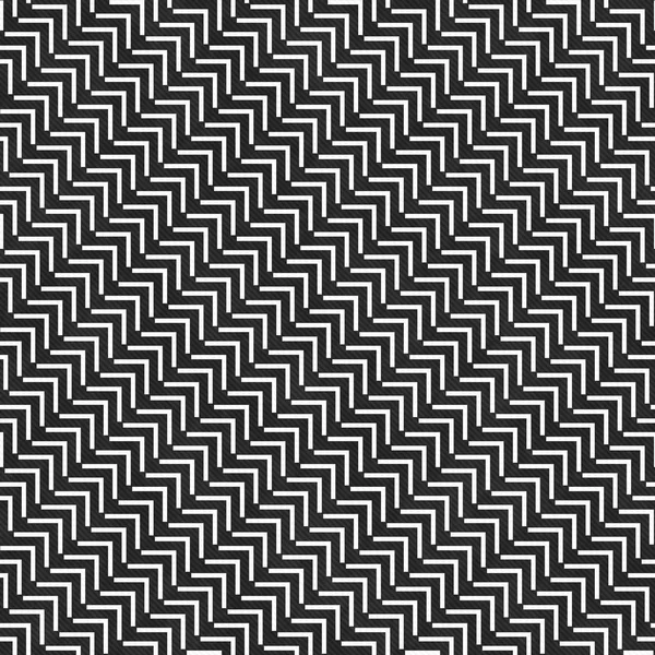 Diseño geométrico en blanco y negro patrón de azulejos Repetir fondo — Foto de Stock