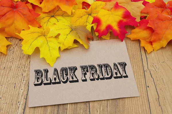 Black Friday-Karte — Stockfoto