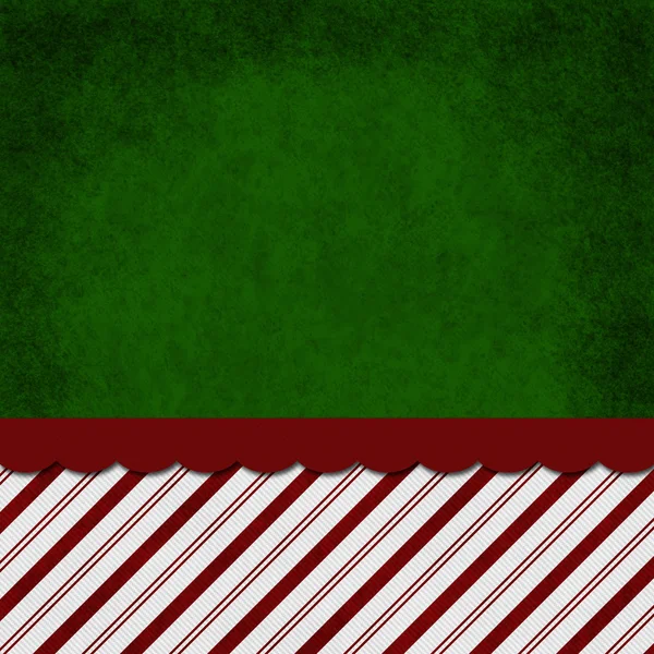 Πράσινο, κόκκινο και λευκό ριγέ καραμέλα από ζαχαροκάλαμο ριγέ αμουδερές Grunge — Φωτογραφία Αρχείου
