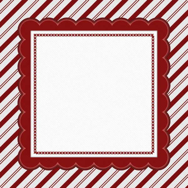 빨간색과 흰색 줄무늬 사탕 지팡이 줄무늬 배경 — 스톡 사진