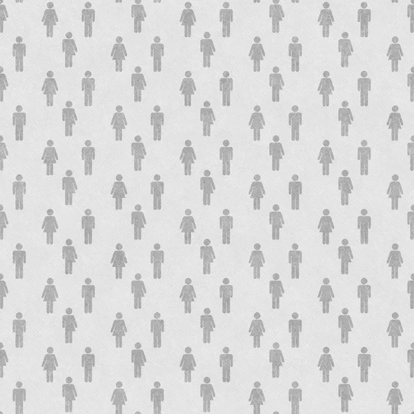 회색 트랜스 젠더, 남자와 여자 기호 타일 패턴 반복 찾기 — 스톡 사진