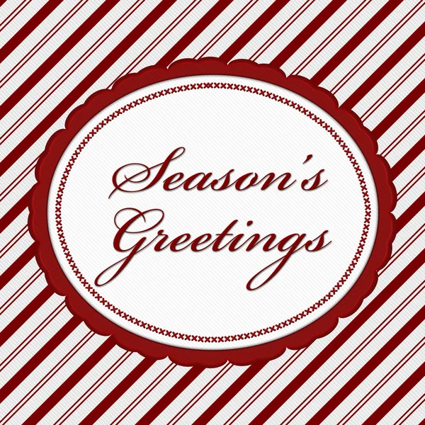 Season's Greetings Message — Stock Photo, Image