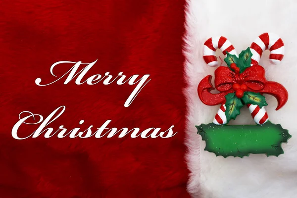 Merry Christmas Greeting — Stock Photo, Image