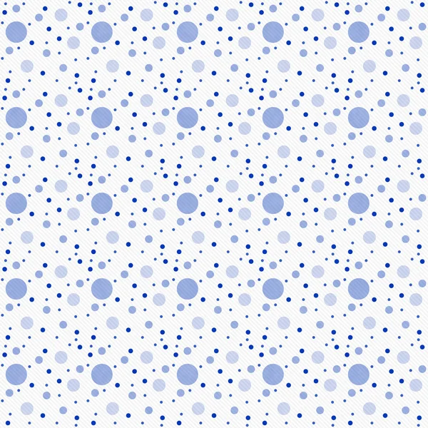 Blauwe en witte Polka Dot abstracte Design Tegel patroon herhalen Ba — Stockfoto