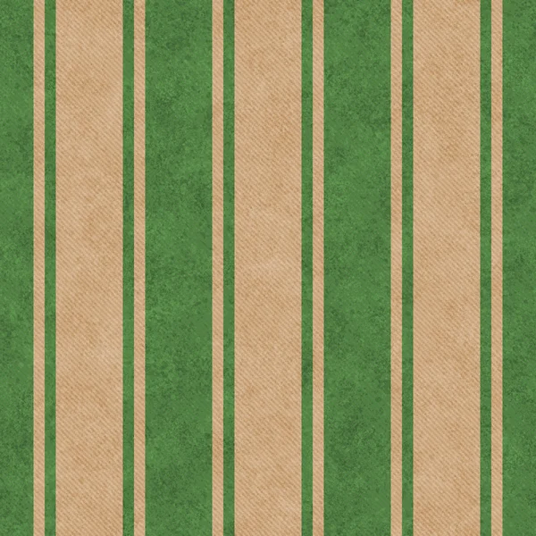 Groen en Beige gestreepte tegel patroon herhalen achtergrond — Stockfoto