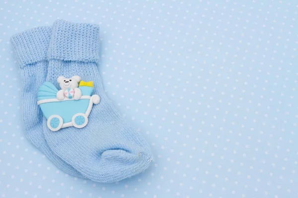 Fond Bebe Rose Espace De Copie Sucette Stock Photo