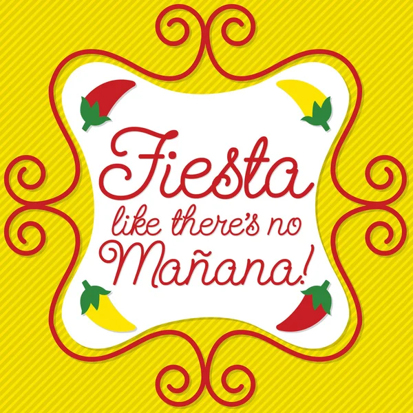 Kıvırcık işaret Meksika kartı Vektör formatında.