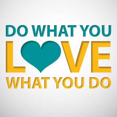 Tipografik ilham verici mesaj kart Vektör formatında.