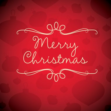 Vektör biçiminde Mutlu Noeller kartı.