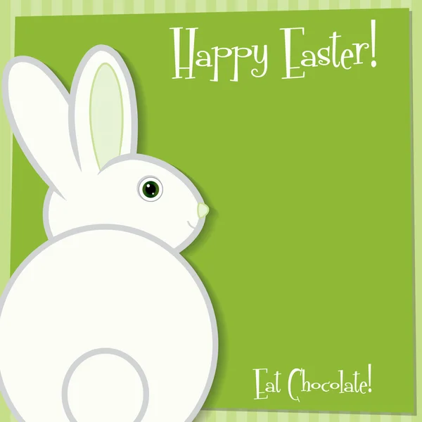 Funky Easter bunny card in vector format. — Stock Vector