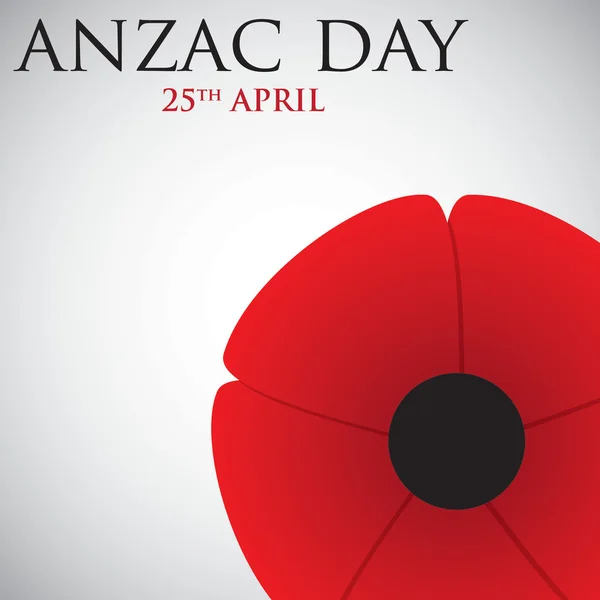 Anzac (Australia Nowa Zelandia Army Corps) dzień — Wektor stockowy