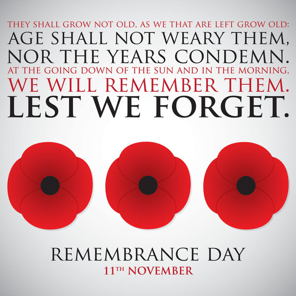 Remembrance Day card