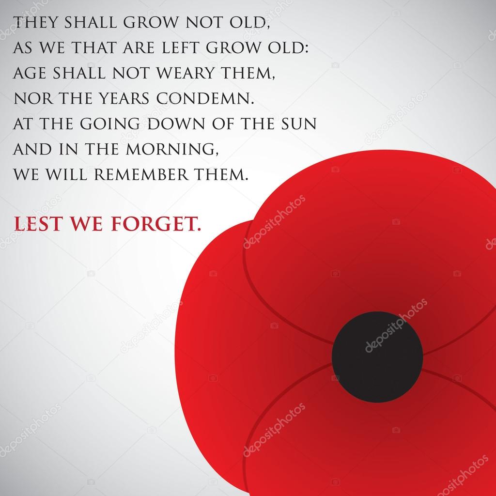 Remembrance Day card