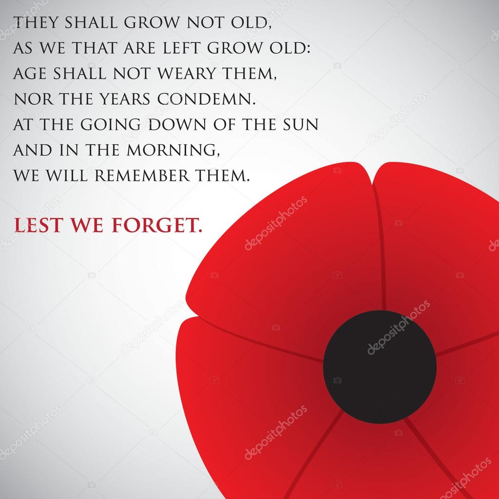 Remembrance Day card