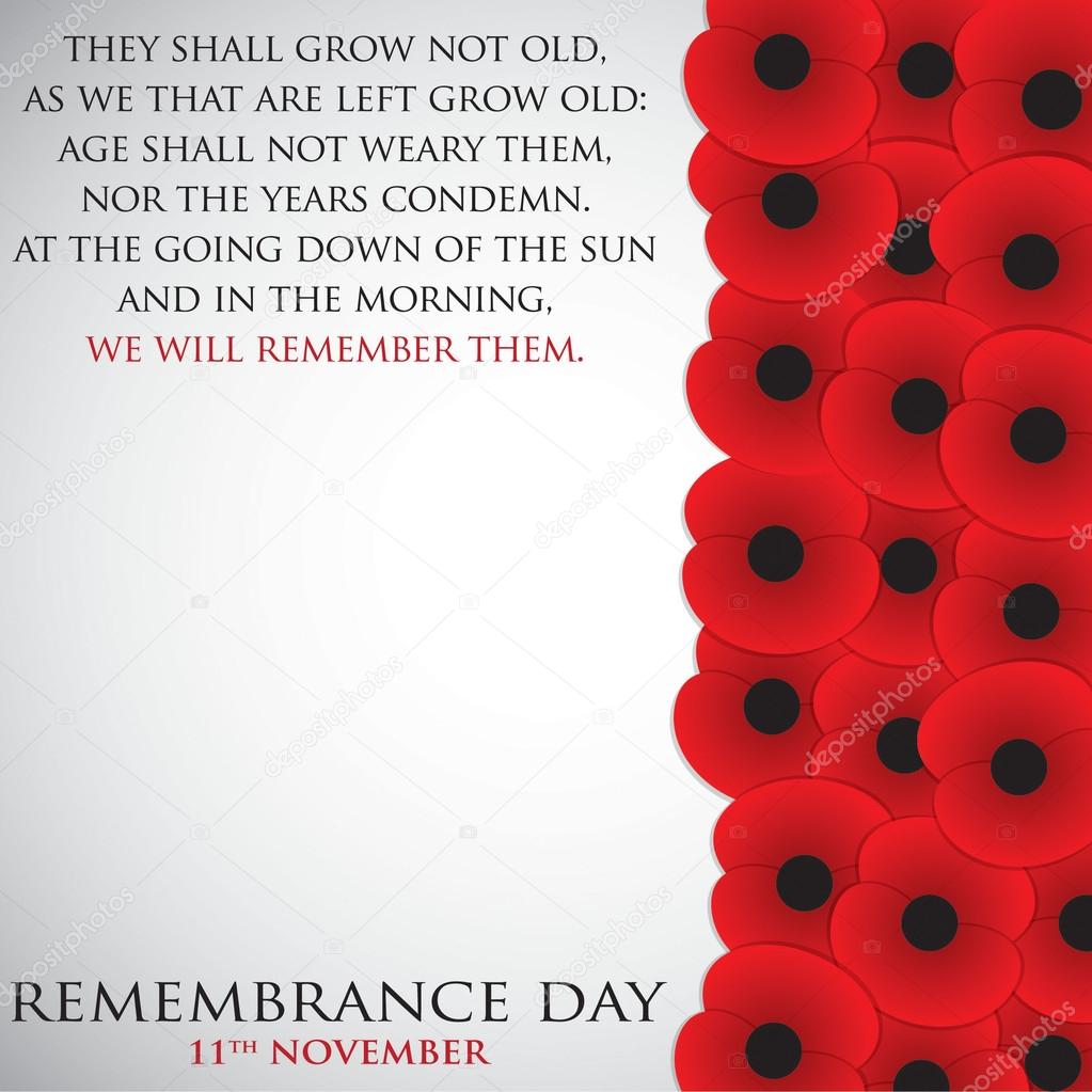 Remembrance Day card