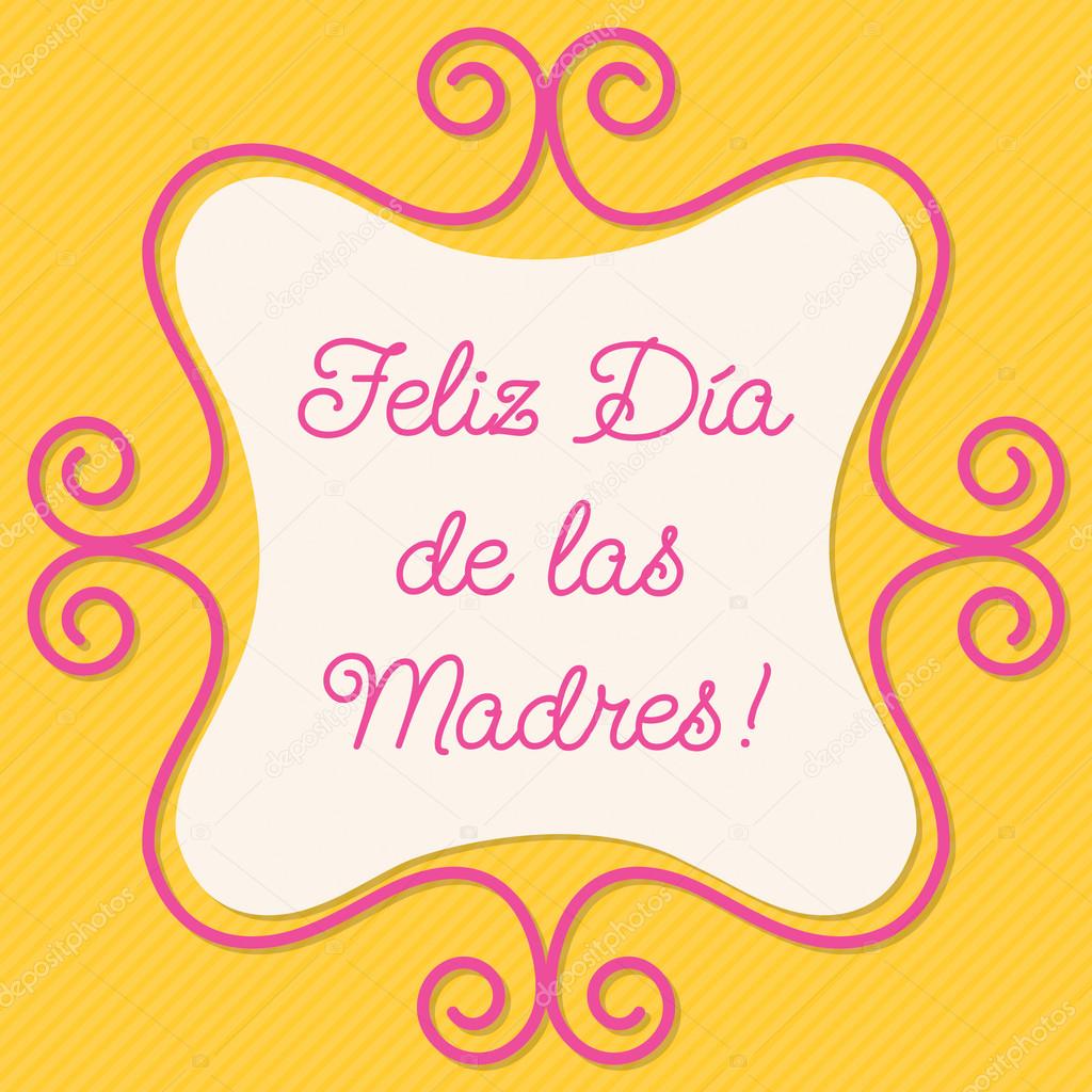 Spanish doodle frame card in vector format. Stock Vector by ©piccola 71913531